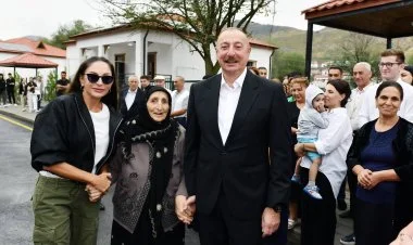 Zabux kəndinin sakinləri VİDEO