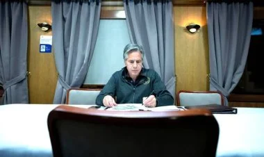 Antoni Blinken Ukraynada səfərdədir
