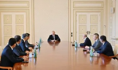 İlham Əliyev TDT nazirlərini qəbul edib