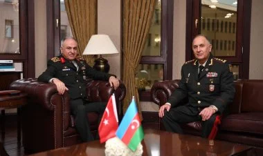 Azərbaycan və Türkiyənin Baş Qərargah rəisləri görüşüb