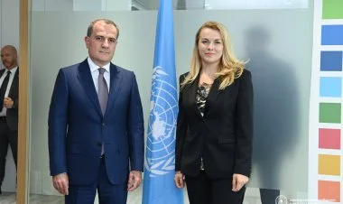 Ceyhun Bayramov Tatyana Molçean ilə görüşüb