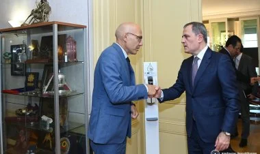 Ceyhun Bayramov Volker Türklə görüşüb