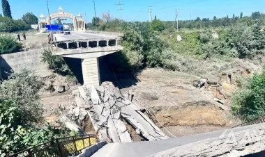 Xaçmazda çökmüş körpünün yerində yenisi tikiləcək