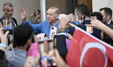 Ərdoğan ABŞ-a səfər edib FOTO