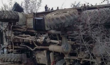 Laçında yol qəzası olub, "Azərenerji"nin 2 əməkdaşı ölüb