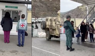 Laçın DSKM-dən növbəti qrup erməni sakini Gorusa gedib