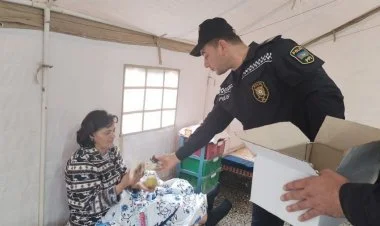 FHN Qarabağ erməniləri üçün çadırlar qurdu FOTO