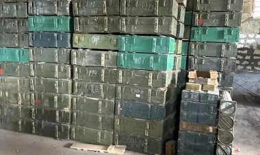 Xocalıda böyük sursat anbarı aşkar edilib VİDEO