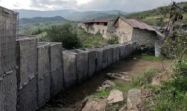 Xocalıda tərk edilmiş dayaq məntəqəsi VİDEO