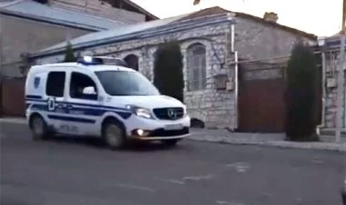 Azərbaycan polisi Xankəndidə
