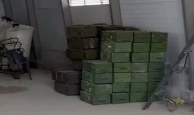 Mülki obyektlərdə külli miqdarda silah-sursat aşkarlandı