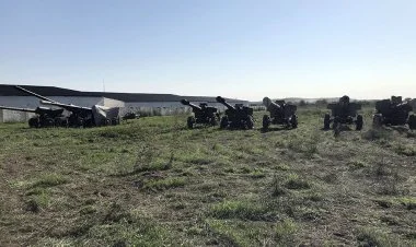 Xocavənddə müsadirə edilən artilleriya qurğuları VİDEO