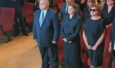 Eldar Mahmudov Riad Əhmədovun dəfnində FOTO