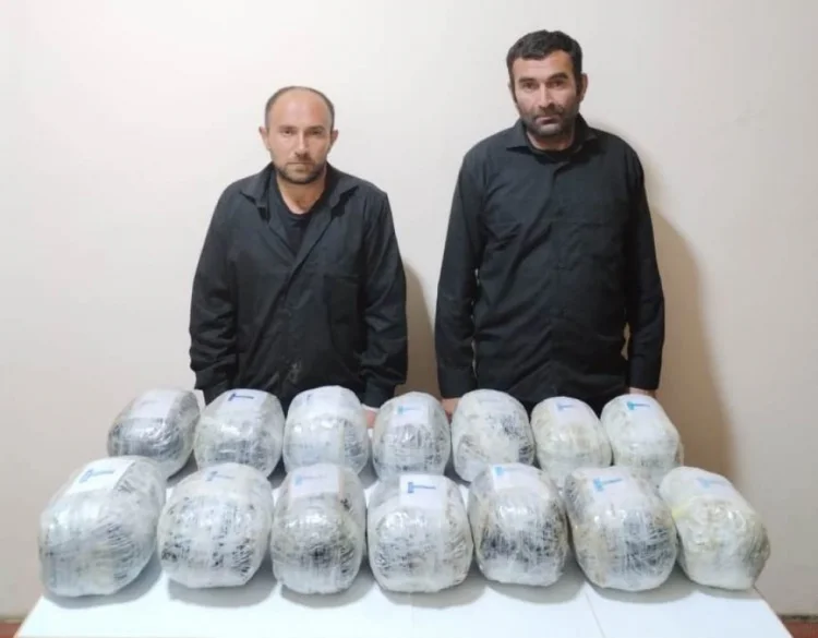 İrandan Azərbaycana narkotik keçirənlər tutuldu
