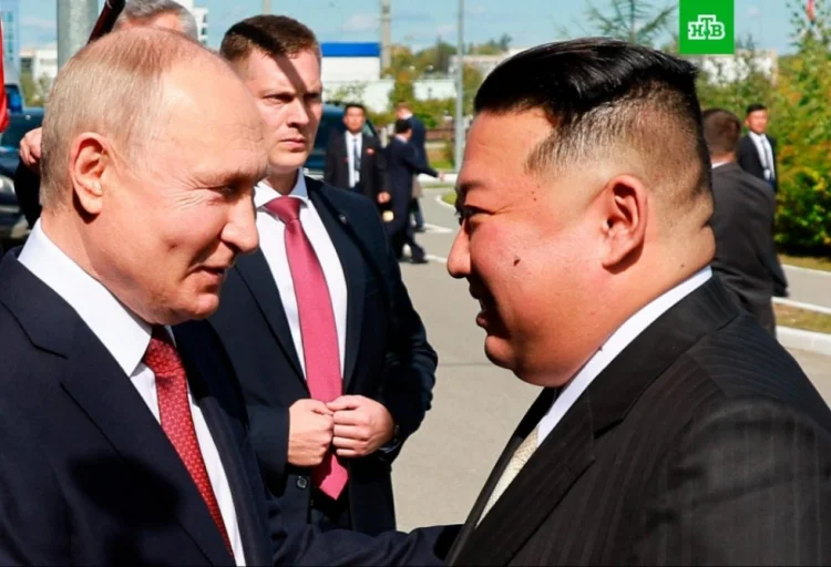 Putin Kim Çen Ina maşın hədiyyə etdi