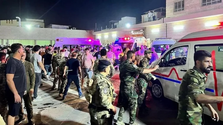 İraqda toyda baş verən yanğın nəticəsində azı 120 nəfər ölüb