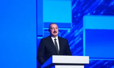 Prezident və birinci xanım beynəlxalq konqresin açılışında