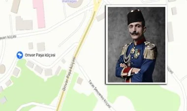 Xankəndində bir küçəyə “Ənvər Paşa” adı verildi