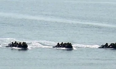 "Xəzri-2023" birgə taktiki təlimi davam edir VİDEO