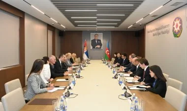 Ceyhun Bayramov Vladimir Orliç ilə görüşüb