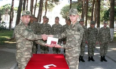 Hərbi qulluqçuların tərxisi davam edir VİDEO