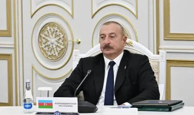İlham Əliyev MDB Dövlət Başçıları Şurasında çıxış edib