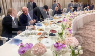 Bişkekdə prezidentlərin şərəfinə rəsmi qəbul təşkil olundu