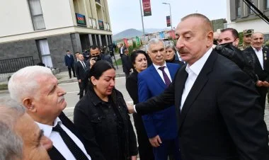 Prezidentin Qarabağda şəhidlərlə bağlı təsirli çıxışı VIDEO