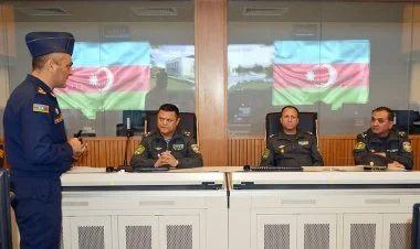 Özbəkistan hərbçiləri Azərbaycana gəldi