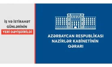 Noyabr ayında ardıcıl 5 gün qeyri-iş günü olacaq