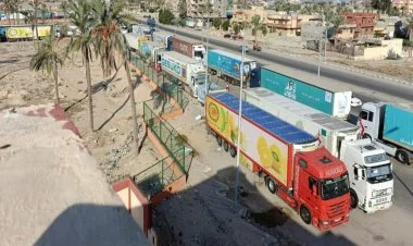 Misirdən Qəzzaya humanitar yardımlar daxil olmağa başlayıb