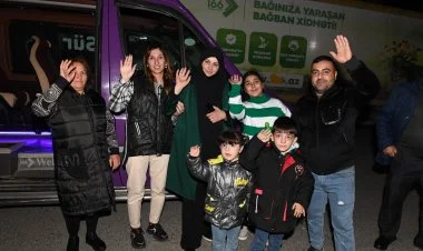 Ağalıya növbəti köç: daha 17 ailə yola salındı FOTO