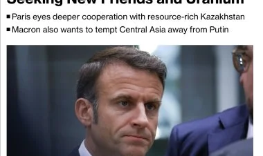 Makron Putinin təsir zonası olan ölkələrə girişmək istəyir