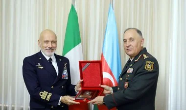 Kərim Vəliyev italiyalı həmkarı ilə görüşdü VİDEO