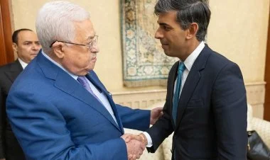 Rişi Sunak Fələstin lideri ilə danışıqlar aparıb
