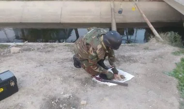 Bakıda silah-sursat aşkarlandı VİDEO