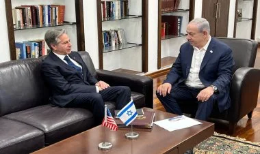 Blinken Netanyahu ilə görüşüb