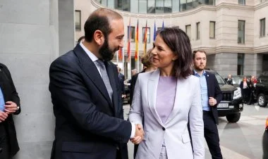 Almaniyanın xarici işlər naziri Ermənistana gəlib