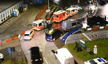 Hamburq aeroportu fəaliyyətini dayandırıb