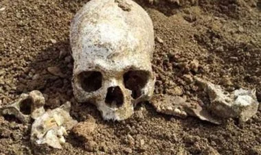 Ağdamda insana məxsus kəllə sümüyü aşkarlanıb