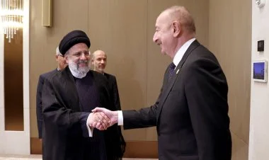 Daşkənddə Azərbaycan və İran prezidentlərinin görüşü olub