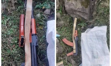 Daşkəsəndə silah-sursat aşkarlanıb