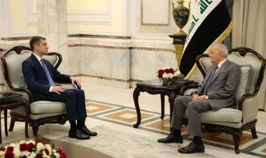İraq Prezidenti səfirimizi qəbul etdi