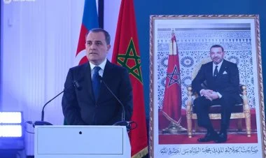 Ceyhun Bayramov Mərakeşdə Biznes Forumda çıxış etdi