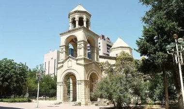 Bakıdakı erməni kilsəsi ibadətə açıqdır