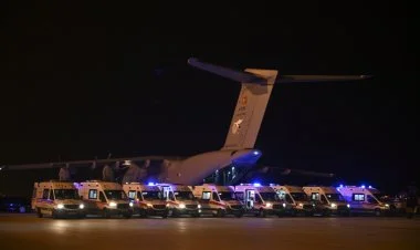 Qəzzadakı xərçəng xəstələri Türkiyəyə gətirildi FOTO / VİDEO