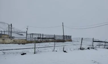 Quba və Qusara qar yağır