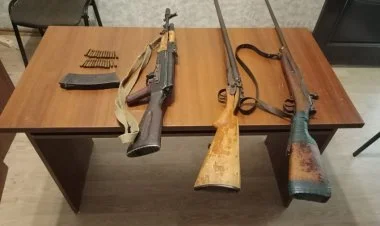 Şirvanda silah-sursat tapılıb