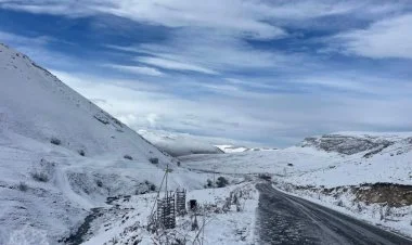 Daşkəsənə ilin ilk qarı yağıb