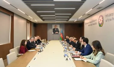Ceyhun Bayramov Leo Dokertini qəbul edib